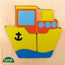 Dřevěn&eacute; puzzle, loď
