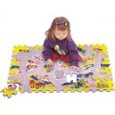 Město silnice pěnov&eacute; puzzle TM 003