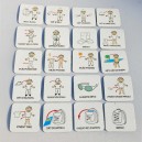 Set 20 ks piktogramů – Oblékání 2