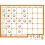 Magnetický podklad na magnetky s okénky 39×29