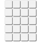 Set 20 ks prázdných magnetek k vlastnímu dotvoření