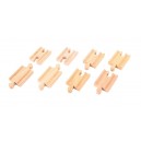 Rovn&eacute; koleje vl&aacute;čkodr&aacute;hy  - spojky - 7cm - 8ks