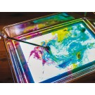 Transparentní mísa na světelný panel A3