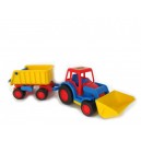 Auto Basic traktor s lopatou a př&iacute;věsem