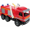 Mercedes hasičsk&eacute; auto 64 cm s n&aacute;lepkami