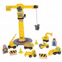 Bigjigs Rail Jeř&aacute;b a stavebn&iacute; stroje