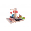 Bigjigs Rail Uheln&yacute; dok s jeř&aacute;bem