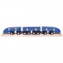 Bigjigs Rail Rychl&iacute;k High Speed 1 modr&yacute;