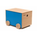DŘEVĚN&Yacute; BOX NA KOLEČK&Aacute;CH