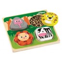 Tidlo Senzorick&eacute; puzzle safari