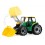Traktor se lžíci, zeleno žlutý