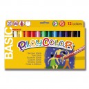 Pevn&aacute; tempera BASIC - 12barev po 5g