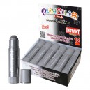 Pevn&aacute; tempera METALICK&Aacute; - stř&iacute;brn&aacute; 12ks