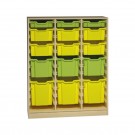 Skříňka na plastové boxy - 105x121 cm (MD)