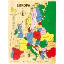 Vkl&aacute;dac&iacute; puzzle Evropa