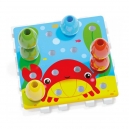 Jumbo Peggy jumbo pegs & pegboard &ndash; mozaika s velk&yacute;mi kol&iacute;čky