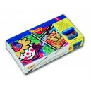 Kva&scaron;ov&eacute; temperov&eacute; barvy 7 x 35 ml + &scaron;tětec