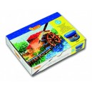 Kva&scaron;ov&eacute; temperov&eacute; barvy 12 x 35 ml + &scaron;tětec