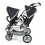 Kočárek Tandem Buggy Vario - modro šedorůžový