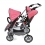 Kočárek Tandem Buggy Vario - Korálovošedý