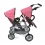 Kočárek Tandem Buggy Vario - Korálovošedý