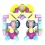 SAJETO Bricks Pastel 52