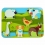 Zvířátka na farmě - dřevěné vkládací puzzle 6 dílků