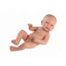 NEW BORN CHLAPEČEK - realistick&aacute; panenka miminko s celovinylov&yacute;m tělem - 40 cm