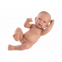 NEW BORN HOLČIČKA - realistick&aacute; panenka miminko s celovinylov&yacute;m tělem - 40 cm