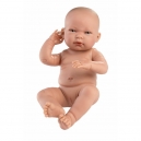 NEW BORN HOLČIČKA - realistick&aacute; panenka miminko s celovinylov&yacute;m tělem - 43 cm