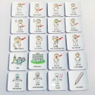 Set 20ks piktogramů LARGE - zdraví