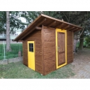 Dům na hračky s podlahou
