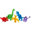 Magnetick&aacute; stavebnice Dinos 5 d&iacute;lů