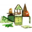 Magnetická stavebnice MAGNA TILES - Jungle 25 dílů