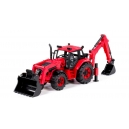 Traktor Belaurus s radlic&iacute; a rypadlem