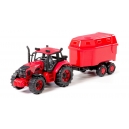 Traktor Belaurus s př&iacute;věsem pro zv&iacute;řata