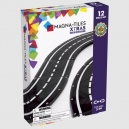 Magna Tiles - Magnetick&aacute; stavebnice Xtras Roads 12 d&iacute;lů