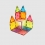 Magna Tiles - Magnetická stavebnice Stardust 15 dílů