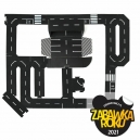 SADA METROPOLE - flexibiln&iacute; silnice - 26 silikonov&yacute;ch puzzle d&iacute;lů