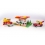Stavebnice CHEVA - Benzínová stanice plast 349ks v krabibi 35x19x9 cm