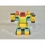 MALÝ KUTIL 2 v 1 Vláček s dinosaury a robot, šroubovací stavebnice 77 dílů