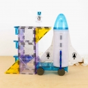 Magna Tiles - Magnetick&aacute; stavebnice Space 32 d&iacute;lů