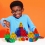 Magna Tiles - Magnetická stavebnice MICRO mags 70 dílů