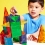 Magna Tiles - Magnetická stavebnice Combo 62 dílů