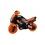 Odrážedlo oranžovo černá motorka