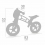 DeCuevas Dětské odrážedlo - Balance Bike KOALA 2024