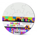 Namaluj si s&aacute;m puzzle "Kruh"