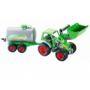 Traktor Farm&aacute;ř s př&iacute;věsem cisterna 
